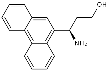 (3R)-3-AMINO-3-(9-PHENANTHRYL)PROPAN-1-OL Structure