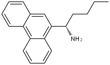 (1S)-1-(9-PHENANTHRYL)PENTYLAMINE Structure