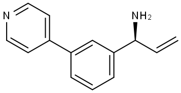 (1S)-1-[3-(PYRIDIN-4-YL)PHENYL]PROP-2-EN-1-AMINE Structure