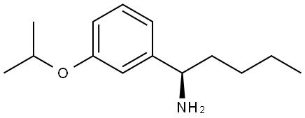 (1R)-1-[3-(METHYLETHOXY)PHENYL]PENTYLAMINE Structure