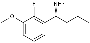 (αR)-2-Fluoro-3-methoxy-α-propylbenzenemethanamine Structure