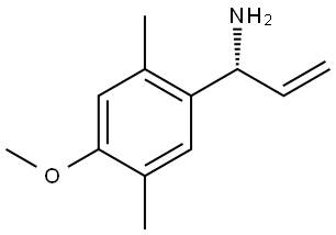 (1R)-1-(4-METHOXY-2,5-DIMETHYLPHENYL)PROP-2-EN-1-AMINE Structure