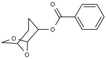 6,8-dioxabicyclo[3.2.1]oct-4-yl benzoate Structure