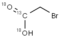 2-bromoacetic acid Structure