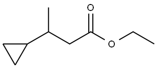 ethyl 3-cyclopropylbutanoate Structure