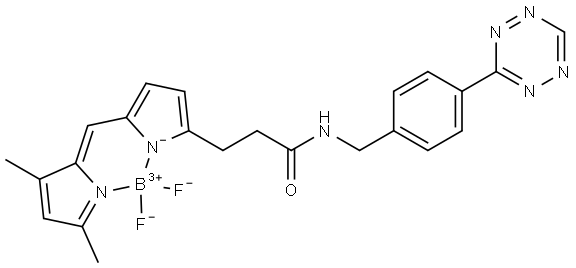 BDP FL tetrazine Structure