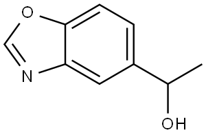 5-Benzoxazolemethanol, α-methyl- Structure