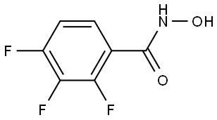 2,3,4-Trifluoro-N-hydroxybenzamide Structure