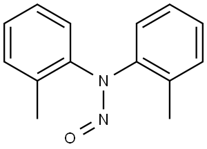 N,N-di-o-tolylnitrous amide Structure