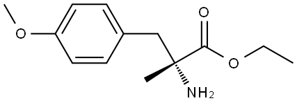 ethyl (2R)-2-amino-3-(4-methoxyphenyl)-2-methylpropanoate Structure