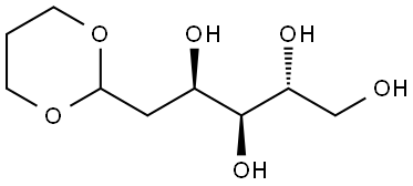 D-arabino-Hexose, 2-deoxy-, cyclic 1,3-propanediyl acetal (9CI) Structure