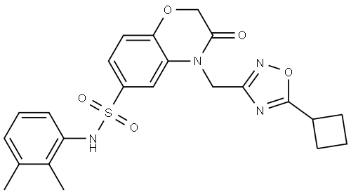 Beclin1-ATG14L interaction inhibitor 1 Structure