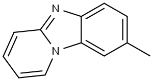 8-Methylbenzo[4,5]imidazo[1,2-a]pyridine Structure