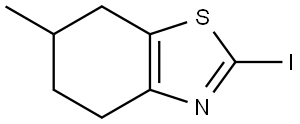 2-Iodo-6-methyl-4,5,6,7-tetrahydrobenzo[d]thiazole Structure