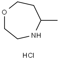 5-methyl-1,4-oxazepane hydrochloride Structure