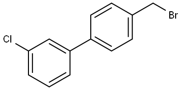 4'-(Bromomethyl)-3-chloro-1,1'-biphenyl Structure