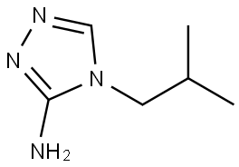 4-isobutyl-4H-1,2,4-triazol-3-amine 구조식 이미지