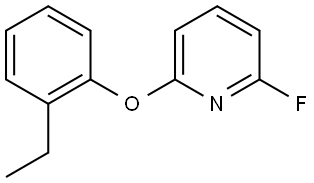 2-(2-Ethylphenoxy)-6-fluoropyridine Structure