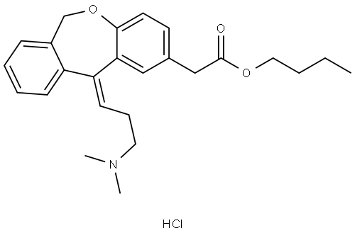 Butoxy Olopatadine Hydrochloride Structure