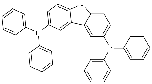 Phosphine, 1,1'-(2,8-dibenzothiophenediyl)bis[1,1-diphenyl- Structure