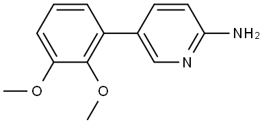 5-(2,3-Dimethoxyphenyl)-2-pyridinamine Structure