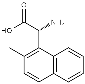 (2R)-2-AMINO-2-(2-METHYLNAPHTHALEN-1-YL)ACETIC ACID Structure