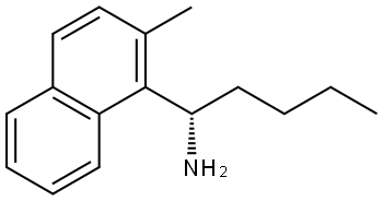 (1S)-1-(2-METHYLNAPHTHYL)PENTYLAMINE Structure