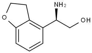 (2R)-2-amino-2-(2,3-dihydro-1-benzofuran-4-yl)ethan-1-ol Structure