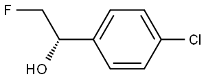 (S)-1-(4-Chlorophenyl)-2-fluoroethanol Structure