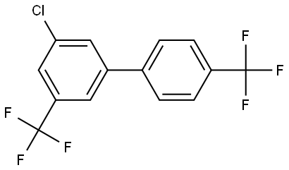 3-Chloro-4',5-bis(trifluoromethyl)-1,1'-biphenyl Structure