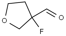 3-fluorotetrahydrofuran-3-carbaldehyde Structure