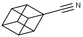 Cubane-1-carbonitrile Structure