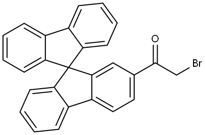 1-(9,9'-Spirobi[fluoren]-2-yl)-2-bromoethan-1-one Structure