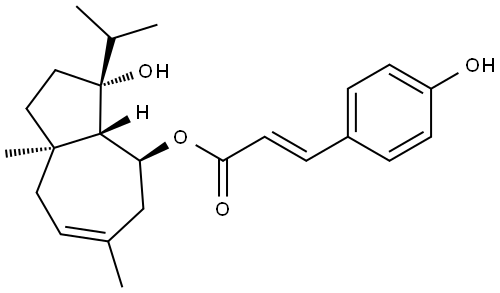 (4β,6α)-form, 6-O-(4-Hydroxycinnamoyl)(E-) Structure