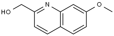 (7-methoxyquinolin-2-yl)methanol Structure