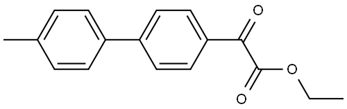 ethyl 2-(4'-methyl-[1,1'-biphenyl]-4-yl)-2-oxoacetate Structure