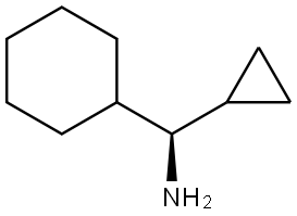 (1R)-1-cyclohexyl-1-cyclopropylmethanamine 구조식 이미지