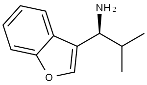 (1S)-1-BENZO[B]FURAN-3-YL-2-METHYLPROPYLAMINE Structure