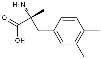 α,3,4-Trimethyl-D-phenylalanine Structure