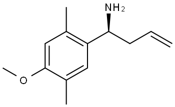 (1S)-1-(4-METHOXY-2,5-DIMETHYLPHENYL)BUT-3-ENYLAMINE Structure