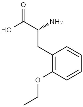 (2R)-2-AMINO-3-(2-ETHOXYPHENYL)PROPANOIC ACID Structure