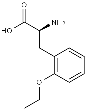 (2S)-2-AMINO-3-(2-ETHOXYPHENYL)PROPANOIC ACID Structure