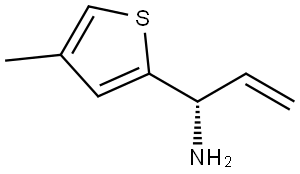 (1S)-1-(4-METHYLTHIOPHEN-2-YL)PROP-2-EN-1-AMINE Structure