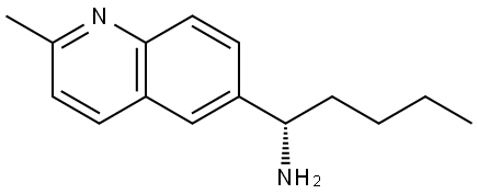 (1S)-1-(2-METHYL (6-QUINOLYL))PENTYLAMINE Structure