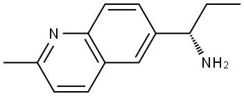 (1S)-1-(2-METHYL (6-QUINOLYL))PROPYLAMINE Structure