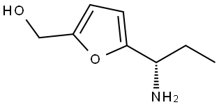 5-((1S)-1-AMINOPROPYL)-2-FURYL]METHAN-1-OL Structure