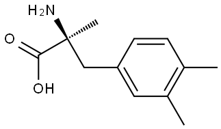 α,3,4-Trimethyl-L-phenylalanine Structure