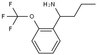 1-[2-(TRIFLUOROMETHOXY)PHENYL]BUTAN-1-AMINE Structure