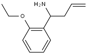 1-(2-ETHOXYPHENYL)BUT-3-EN-1-AMINE Structure