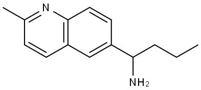 1-(2-METHYL-6-QUINOLYL)BUTYLAMINE Structure